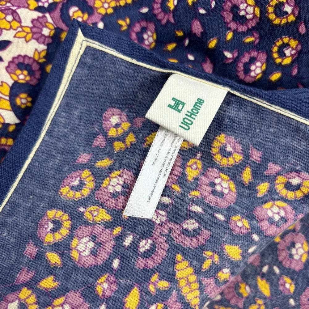Urban Outfitters Home Bohemian Medallion Tapestry Blue Purple Yellow Boho Dorm